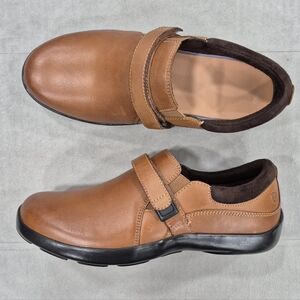 Anodyne No 51 Dress Casual shoes women's 7M cognac leather adjustable strap